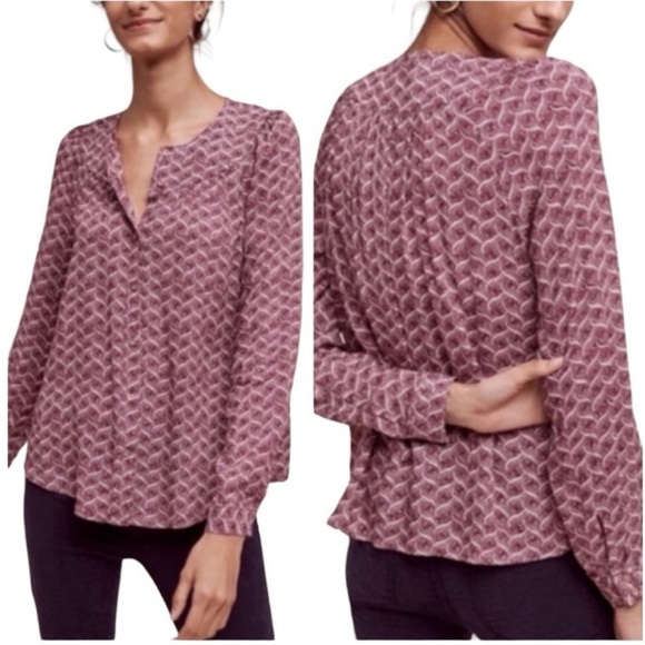 Anthropologie Tops - MAEVE Anthropologie Long Sleeve Top